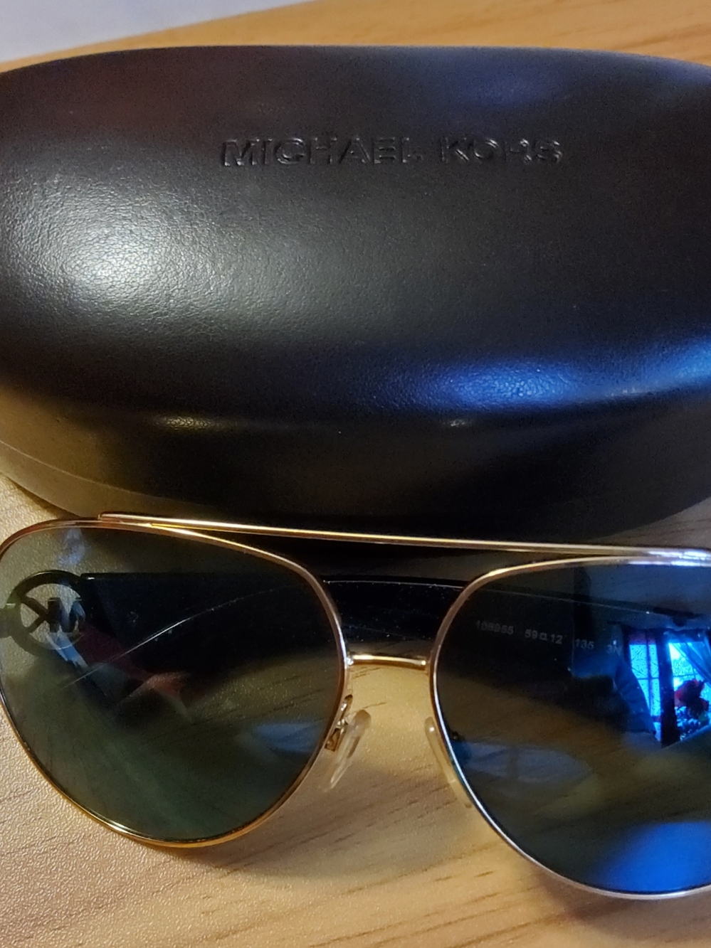 Michael Kors Tabitha III sunglasses, model MK 5012 W/case